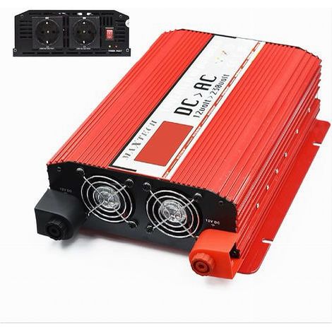 MaxTech - Inverter 12v A 230v 3000w Di Potenza Convertitore Camper Auto Maxtech Hb3000-12v - (1/2)