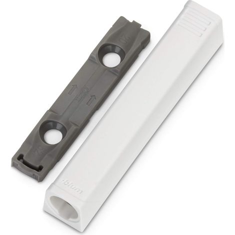 Blum Adapter 956A1201 Seidenweiß für Tip-On Langversion