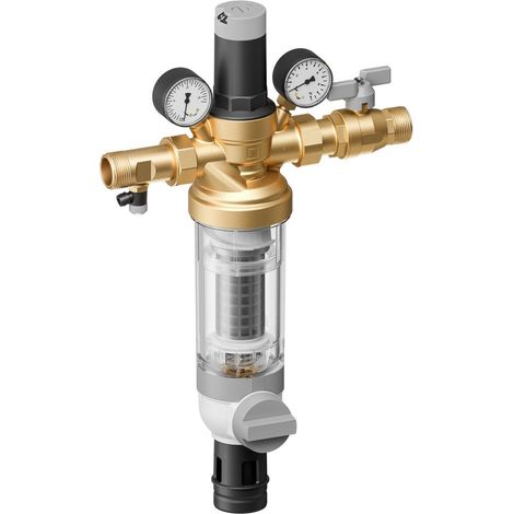 Resideo Hauswasserstation HS10S, 0,1mm, bleifrei, Tülle 3/4"