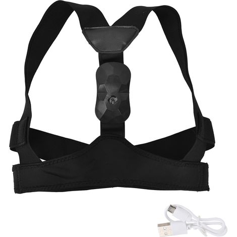 Correcteur de Posture Ergonomique Ajustable et Confortable pour le Dos - Idéal pour le Travail et le Sport
