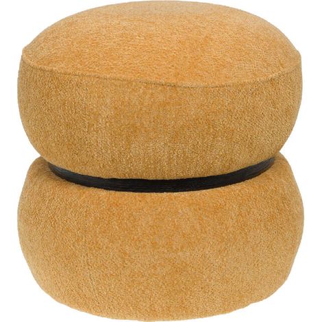 Amadeus - Pouf Nuage jaune 38 cm (1/2)