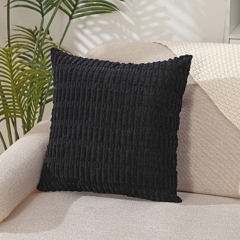 Housse De Coussin - 40x40 Cm - Velours Côtelé - Canapé Chambre Salon - Fermeture Éclair Invisible - 1 Pièce (1/5)
