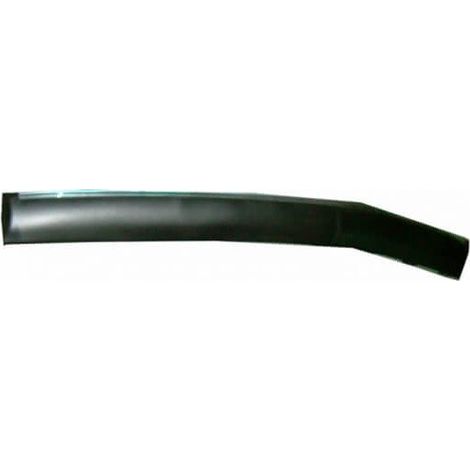 Moulure de pare-choc avant gauche noire et chromée Peugeot 406 depuis 1999