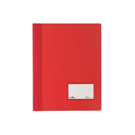 DURABLE Schnellhefter DURALUX 268003 DIN A4 Hartfolie rot (1/4)