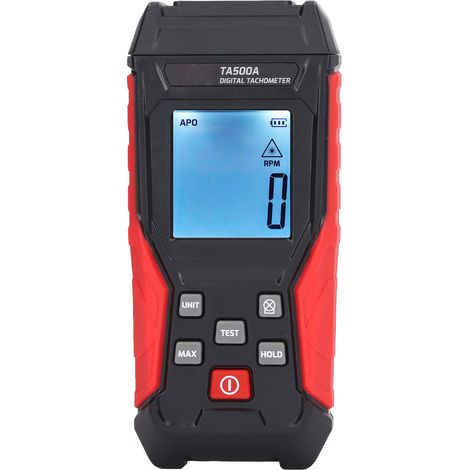 TA500A Digital Tachometer Valve Lockable Non Contact Portable RPM Meter 3 to 100000RPM