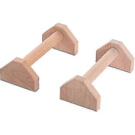 Support de pompes en bois pour musculation au poids du corps - POP (1/5)