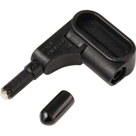 VOLTCRAFT MSS-120 Magnet Prüfspitze Buchse 4 mm CAT III 1000 V, CAT IV 600 V Schwarz