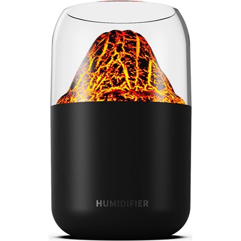 Humidificador portátil de 300 ml con luz LED nocturna USB y 2 modos de cambio de color. (1/5)
