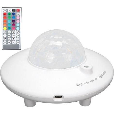 RGB-USB-Bluetooth-LED-Projektionslampe, Nachtlicht für Partydekoration, Geburtstagsgeschenk (1/5)