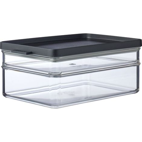 Mepal tarro de nevera omnia breakfast duo - negro