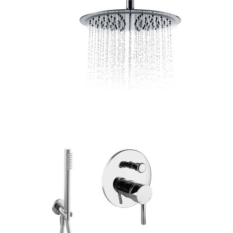 Ensemble de douche encastré PaulGurkes avec pomme de douche de 30 cm