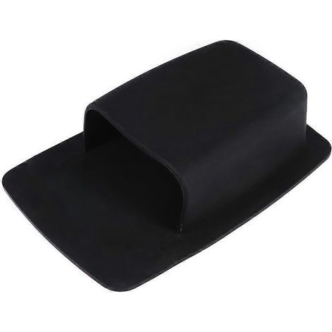 Silikon-Zahnbürstenhalter, Badezimmer-Aufbewahrungsorganizer, Wandmontage, kleiner Toilettenartikel-Organizer, Rasiererhalter (schwarz) - Schwarz (1/4)