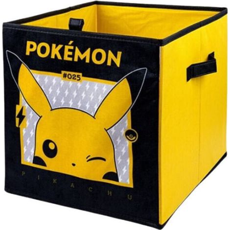 Cube de rangement - Pikachu - 33x33x37 cm (1/2)
