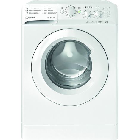 Indesit MTWC 91296 W IT - Lavatrice a libera installazione 9Kg Bianco