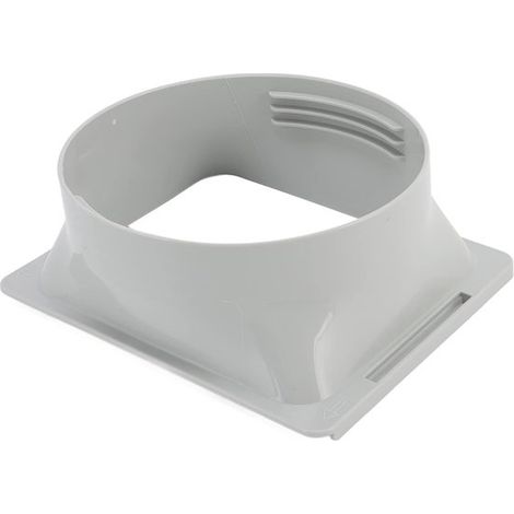 Adaptateur plat pour tuyau d’évacuation de climatisation – 5,9 pouces – Connecteur carré à rond – Pour climatiseur mobile (1/5)