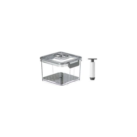 Boîte à Pain Hermétique en PET - EINNENFFER - Conserve la Fraîcheur du Pain, Multifonctionnelle pour Fruits et Légumes, Grande Capacité, Facile à Nettoyer et Pratique pour le Quotidien (1/5)