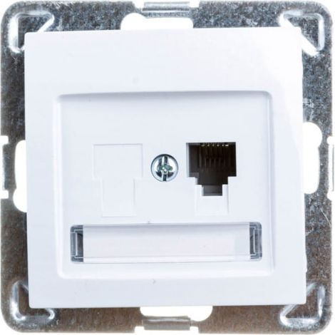 Impresja Toma telef贸nica individual RJ11 blanca GPT-1Y/m/00