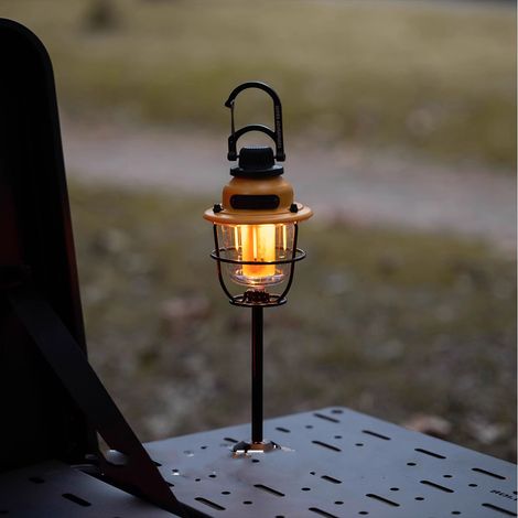 Retro-Campinglampe für draußen, wiederaufladbar und tragbar, Handlampe für Picknick und Camping, Stimmungsbeleuchtung, künstlerische Hängelampe, Laterne. (1/2)