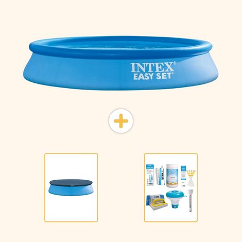 Intex Piscine Easy Set Ronde - 305x61 cm - 3-pièces  S22378 (1/5)