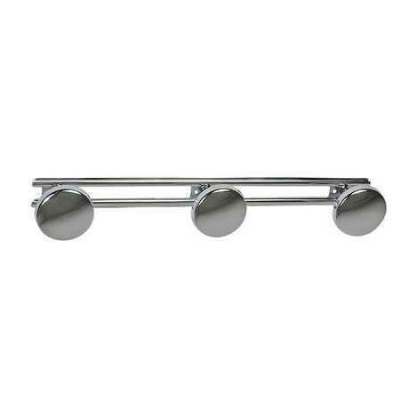 PORTE PEIGNOIR 3 TETE CHROMEE GODONNIER 051300 (1/4)