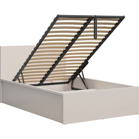 Letto con contenitore con base Edwin cachemire 120x200 (1/5)