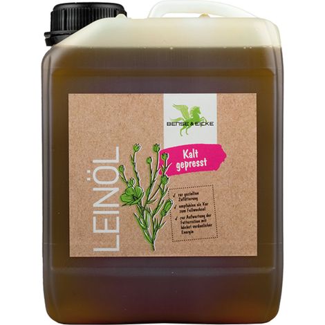 B & E Leinöl -kalt gepresst- 2500 ml