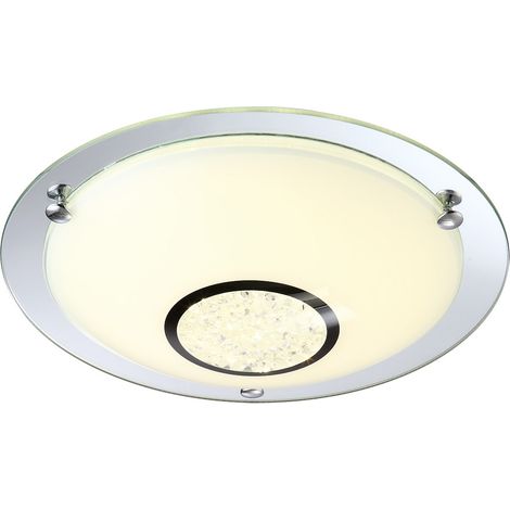 Italux Minako Plafoniera Classica a 1 Luce da Incasso a Soffitto LED, 4000K (1/2)