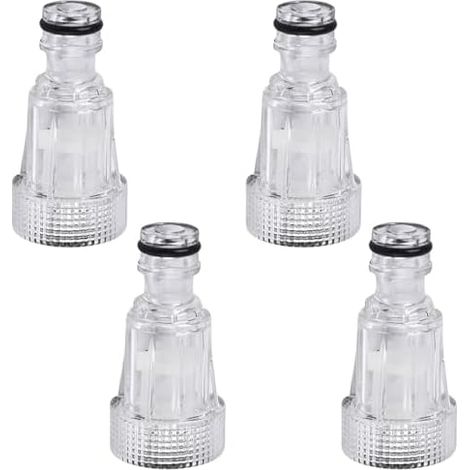 4pcs Nettoyeur haute pression filtre à eau accessoires de jardin, tuyau d'eau, pour pression, pompe arrosage jardin - (1/5)