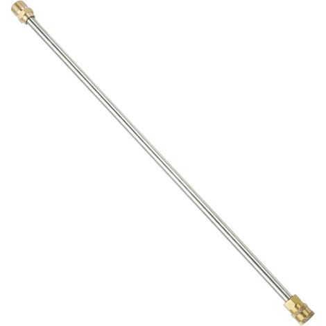 Rallonge Raccord Mâle M22-14mm en Acier Inoxydable pour Nettoyeur Haute Pression et Connecteur Rapide 1/4, pour Lavage Voiture et Arrosage