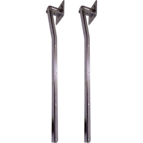 stendibiancheria ribaltabile a muro cm 60 acciaio piastra 90x90 mm parete (1/4)