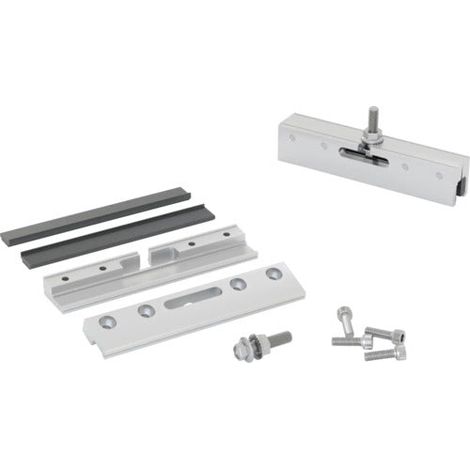 [GEBRAUCHT] B-Ware Knauf Zubehör Beschlag Klemmbeschlag Pocket Kit Easy Glastür Schiebetür bis 80kg (1/2)