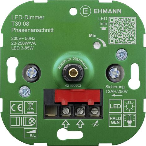 Ehmann 3900x0800 Variateur encastré pour éclairage intérieur (1/2)