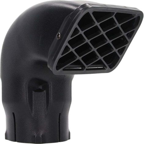 Snorkel para coche, cabezal de snorkel de 3,5 pulgadas para barro, colector de polvo, entrada de aire, accesorio universal -Crezuo