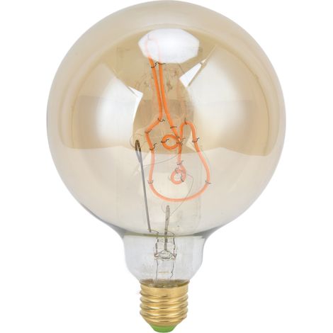Ampoule LED E27/E26 Vintage G125 Forme Guitare 220V 4W Dimmable Lumière Chaude pour Maison Café Salon (1/5)
