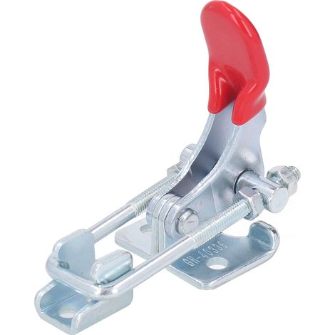 Verrou de porte robuste à serrage puissant 320 kg, mécanisme à bascule réglable et installation rapide (1/5)