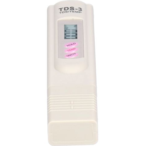 Testeur Numérique de TDS pour Eau Portable Détecteur de Qualité de l’Eau 0 à 9990 ppm