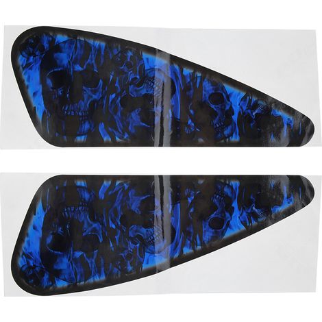 Autocollants réfléchissants 3D pour moto, en PVC coloré, accessoires de décoration universels (1/5)