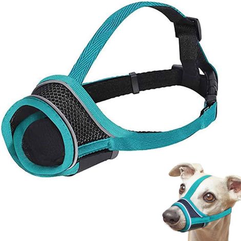 1 muselière pour chien, réglable, tissu doux et respirant, pour chiens de petite à grande taille, usage quotidien et transport (1/5)
