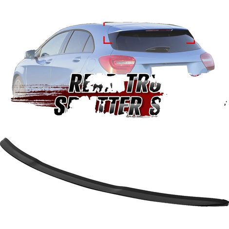 Spoiler divisor de aire trasero para maletero, plástico, 106 cm x 24 cm x 9 cm, compatible con Clase A W176 A180 A200 A250 AMG A45, ligero, montaje trasero (1/5)