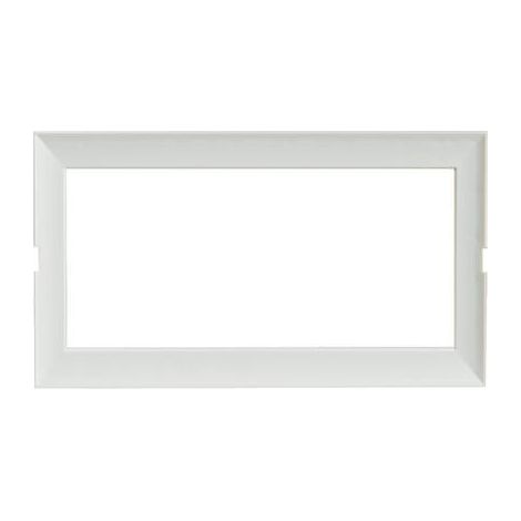 Supporto 4 moduli matix magic grigio chiaro bticino interlink 150677
