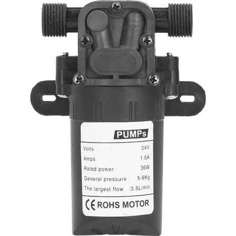 1/2-Zoll-Anschlusspumpe, DC24V-Membran, 36W, selbstansaugende Wasserpumpe (1/5)