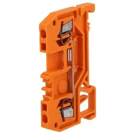 Wago 279-902 Bornier traversant à 2 conducteurs 1,5mm≤ AWG 28-16 orange