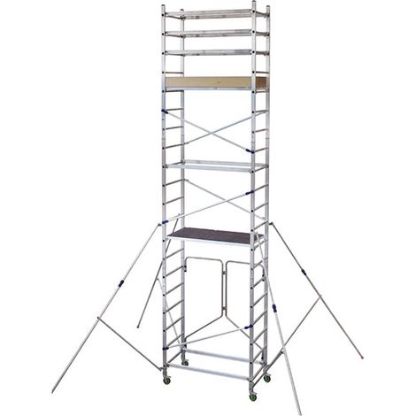 Klappbare Rollgerüst - max. Arbeitshöhe 6.90m - AL620/P (1/5)