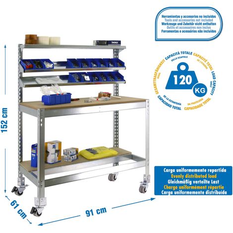Simonrack Simonwork Mobile BT1 900 Galva Holz Robust