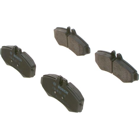 Bosch BP245 Plaquettes de frein - avant - ECE-R90 - 1 jeu de 4 plaquettes (1/5)