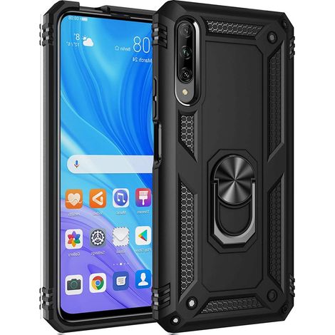 Coque de protection pour Huawei P Smart Pro, Nox Case Ring, noire (1/4)