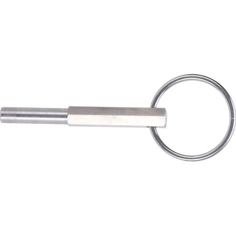 Llave Ovalada para desmontar Máquinas de Café & Cafeteras  Plateado (1/5)