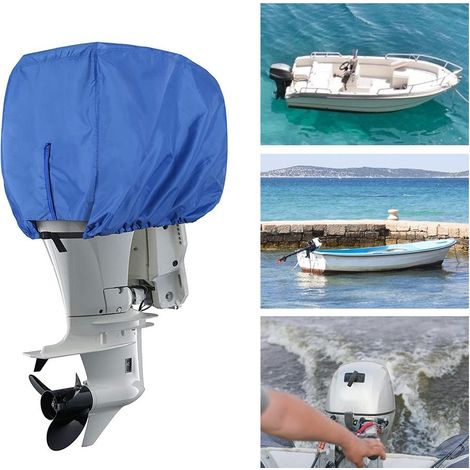 Wasserdichte Abdeckung für Außenbordmotoren, robust, Bootsabdeckung, Regenschutz, Schnellbootmotorabdeckung. (1/5)