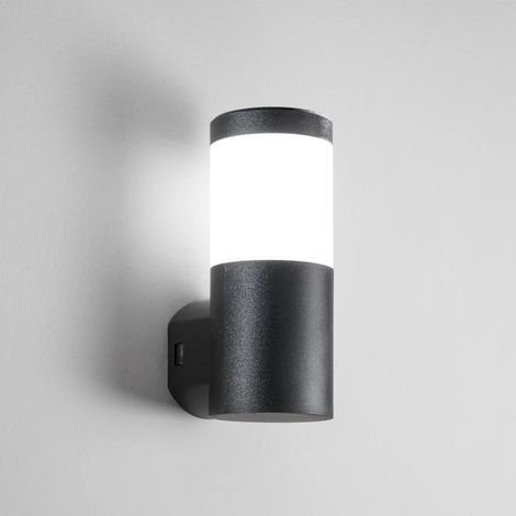 Applique Murale Extérieur Jardin Cylindre IP65 pour Ampoule E27