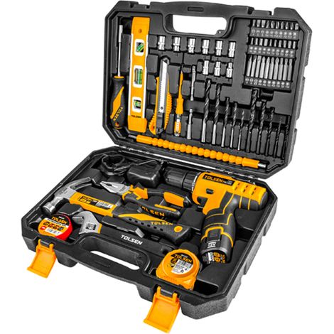 Avvitatore A Batteria 12v Con 65 Utensili E Valigetta